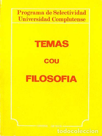 Libros: Temas cou Filosofia - vvaa - Foto 1