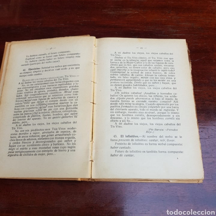 Libros: PRACTICAS DE LENGUA ESPA&Ntilde;OLA 1930 ROGERIO SANCHEZ - Foto 5