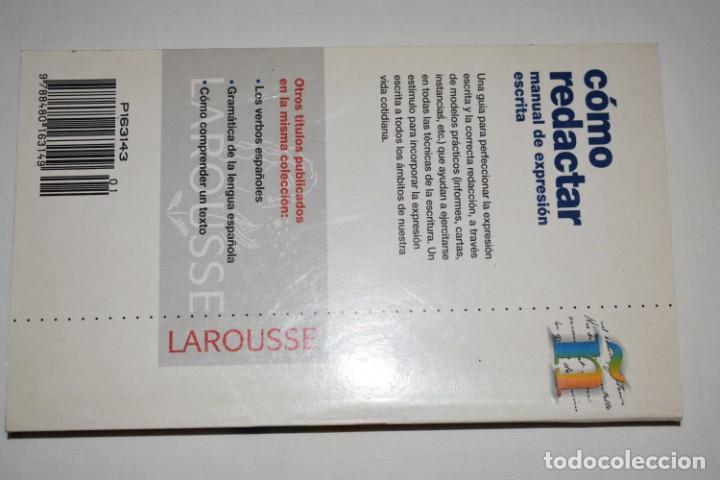 Libros: Como redactar Manual de expresi&oacute;n escrita Larousse 1997 - Foto 2