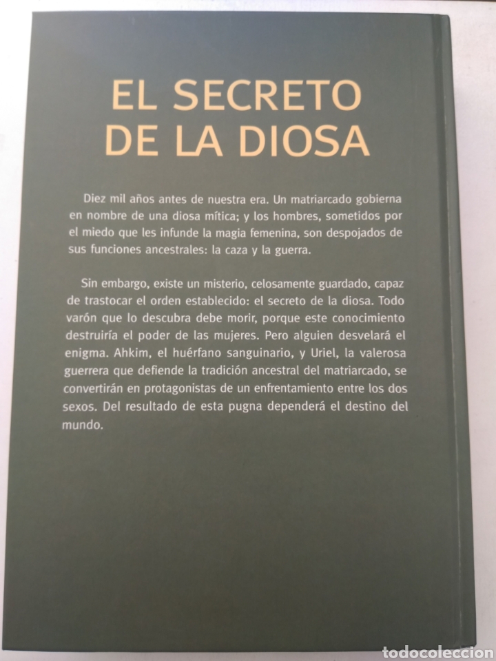 Libros: EL SECRETO DE LA DIOSA/LORENZO MEDIANO - Foto 2