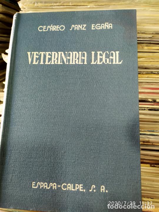 B&uuml;cher: Veterinaria legal Cesareo sanz ega&ntilde;o