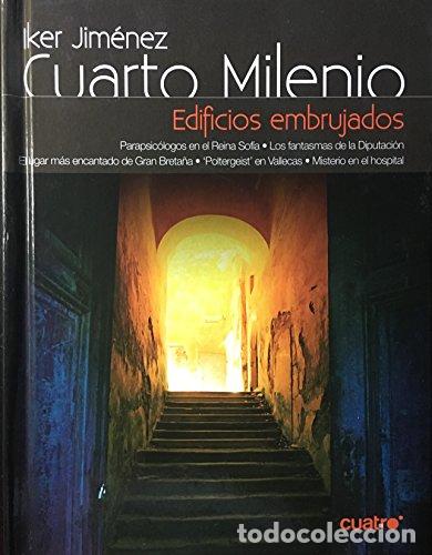 Libros: CUARTO MILENIO EDIFICIOS EMBRUJADOS NO CONSERVA EL DVD - Jim&eacute;nez,Iker - Foto 1