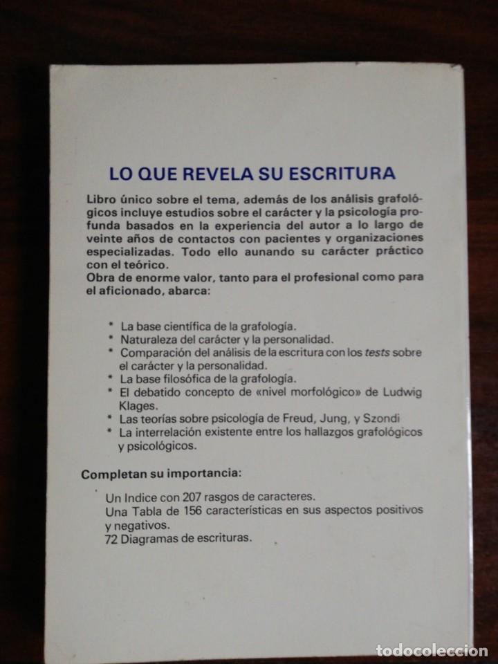 Libros: LO QUE REVELA SU ESCRITURA. ALBERT E. HUGHES A1 - Foto 4