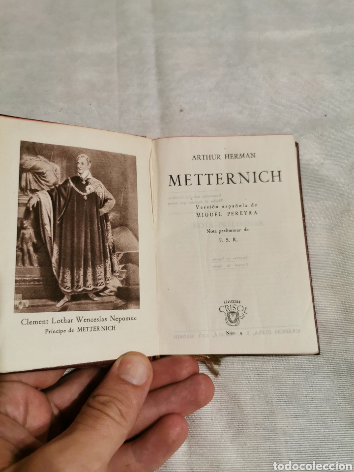 B&uuml;cher: Colecci&oacute;n crisol n&uacute;mero 9 Arthur Germ&aacute;n Metternich 1944