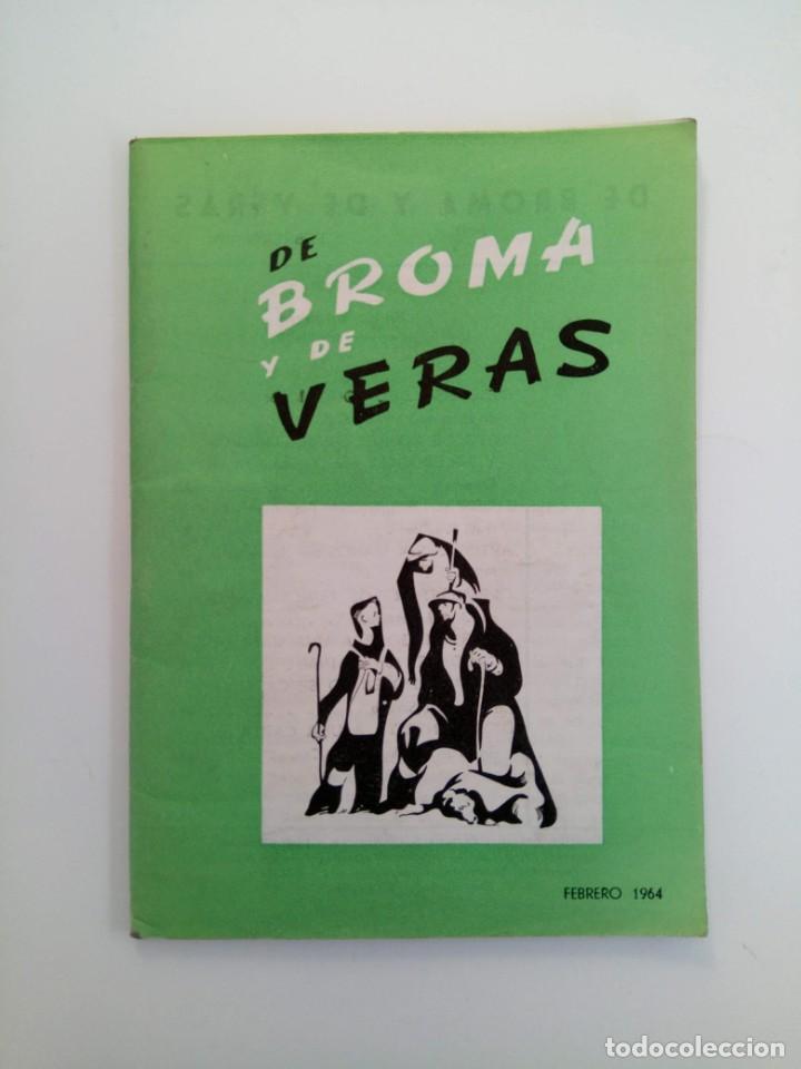 Libros: DE BROMA Y DE VERAS - FEBRERO 1964 - Foto 1