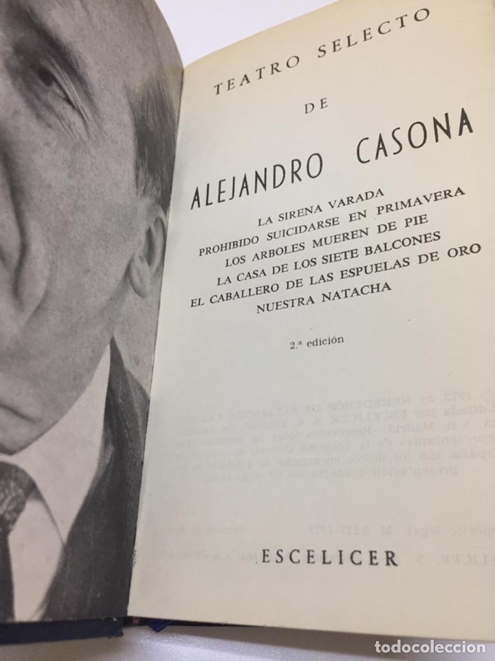 Libros: Teatro selecto de Alejandro Casona 2&ordf; edici&oacute;n - Foto 2