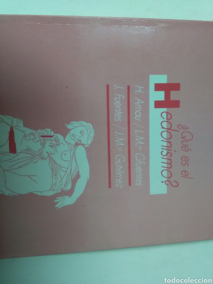 Libros: Qu&eacute; es el HEDONISMO . Estudio de la &Eacute;tica Ed.PPU - Foto 1