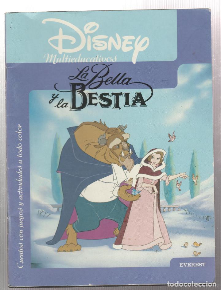 Libros: LA BELLA Y LA BESTIA- MULTIEDUCATIVOS-DISNEY - Foto 1