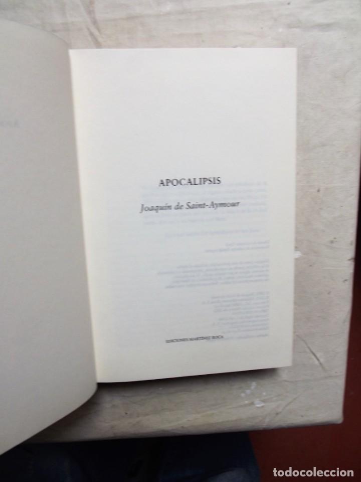 Libros: APOCALIPSIS POR JOAQUIN DE SOINT - AYMEUR EDICIONES MARTINEZ ROCA - Foto 2