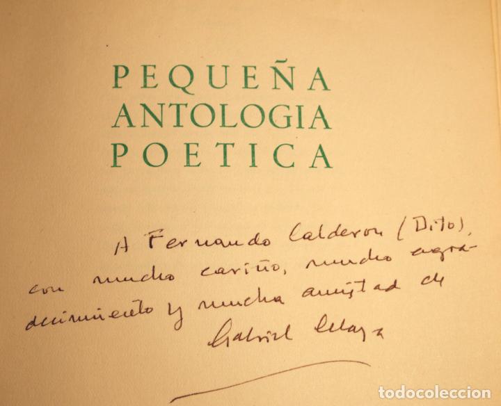 Libros: CELAYA, Gabriel. - PEQUE&Ntilde;A ANTOLOG&Iacute;A PO&Eacute;TICA. - Foto 1