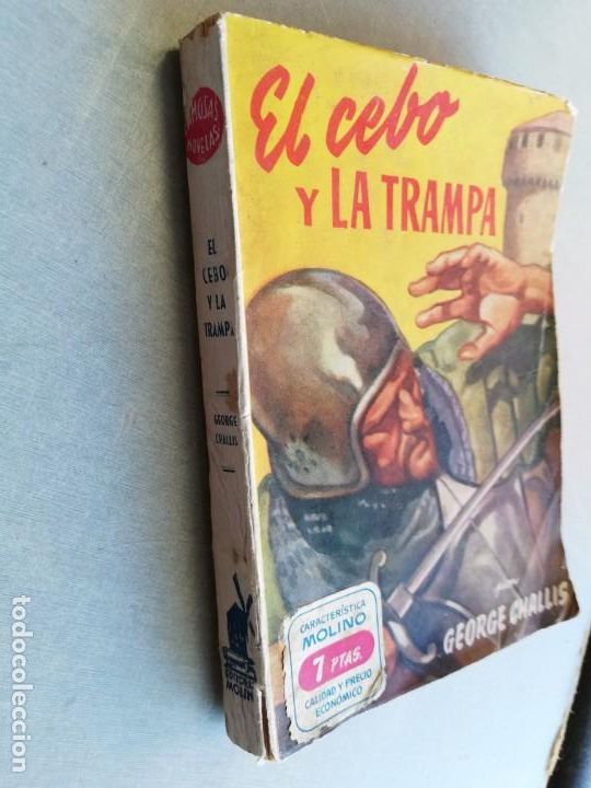 Libros: El cebo en la trampa. George Challis. 1953 - Foto 3