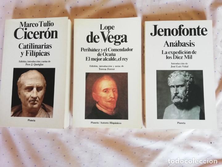 Libros: CL&Aacute;SICOS PLANETA LOTE DE 5 LIBROS. - Foto 2