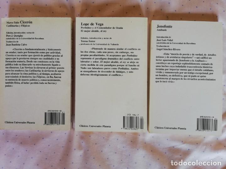 Libros: CL&Aacute;SICOS PLANETA LOTE DE 5 LIBROS. - Foto 3