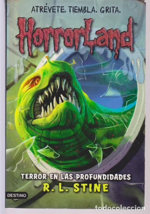 Libros: HORRORLAND. TERROR EN LAS PROFUNDIDADES - R. L. STINE - Foto 1