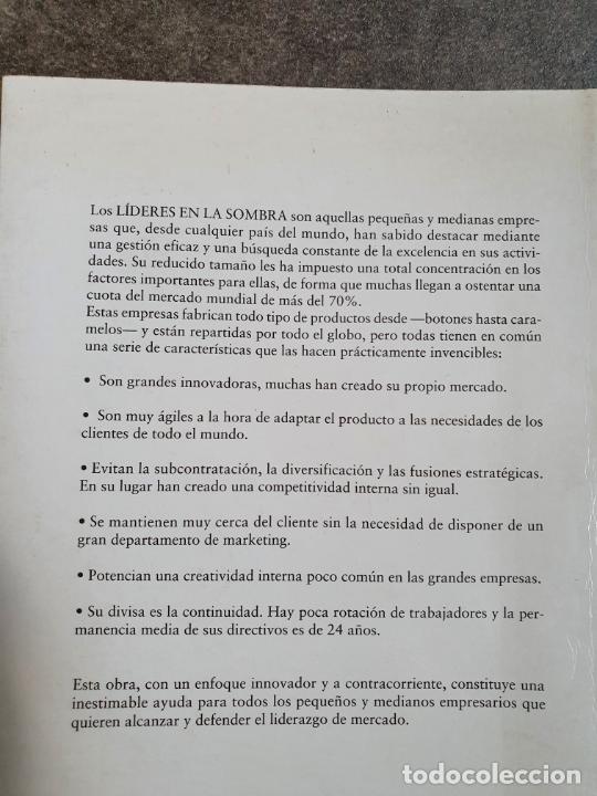 Libros: Hermann Simon. L&iacute;deres en la sombra. - Foto 2