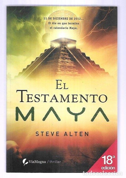 Libros: TESTAMENTO MAYA - EL - ALTEN, STEVE - Foto 8