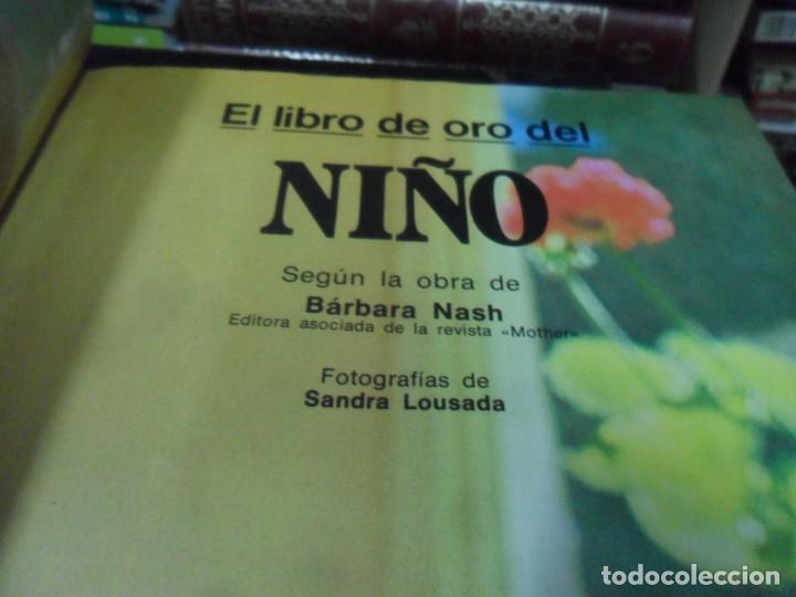 Libros: EL LIBRO DE ORO DEL NI&Ntilde;O - BARBARA NASH - 1979 - Foto 2