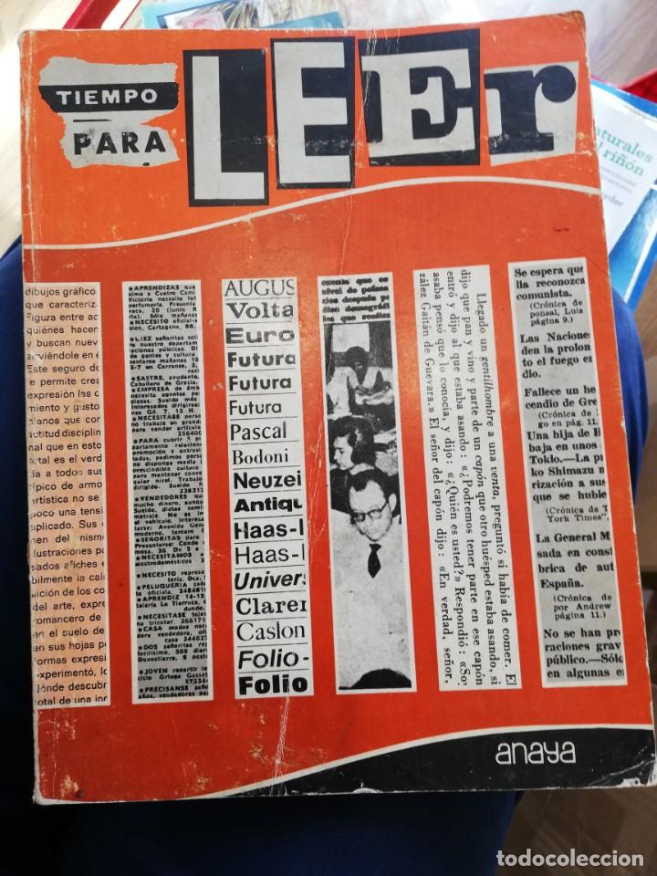 Libros: TIEMPO PARA LEER. ANAYA - Foto 1