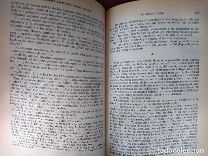 Libros: EL QUINTO JINETE - LAPIERRE, DOMINIQUE; COLLINS, LARRY - Foto 2