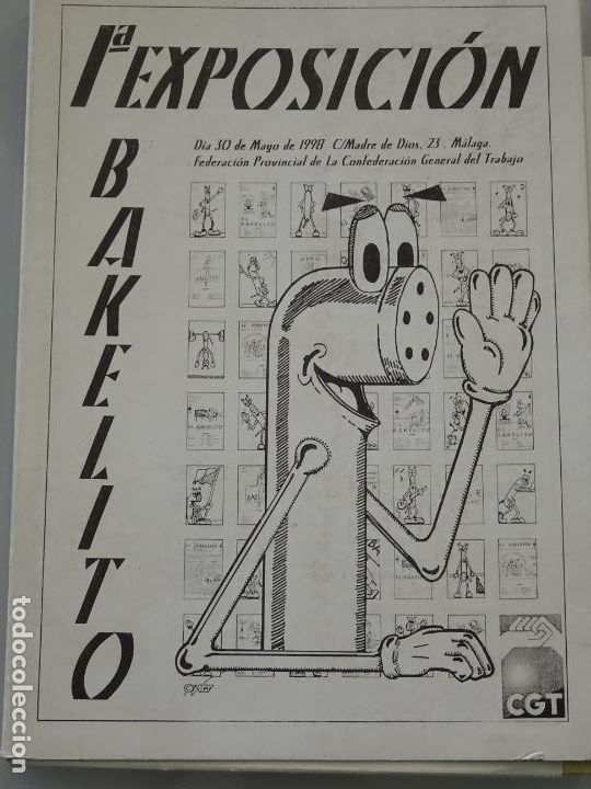 Libros: LIBRO COMPLETO FASC&Iacute;CULOS REVISTAS POL&Iacute;TICO SINDICAL CGT BAKELITO SINDICATO M&Aacute;LAGA TELEF&Oacute;NICA. 290GR