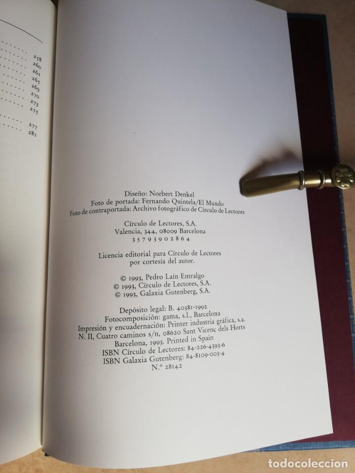 Libros: PEDRO LA&Iacute;N ENTRALGO C&Iacute;RCULO DE LECTORES - Foto 19