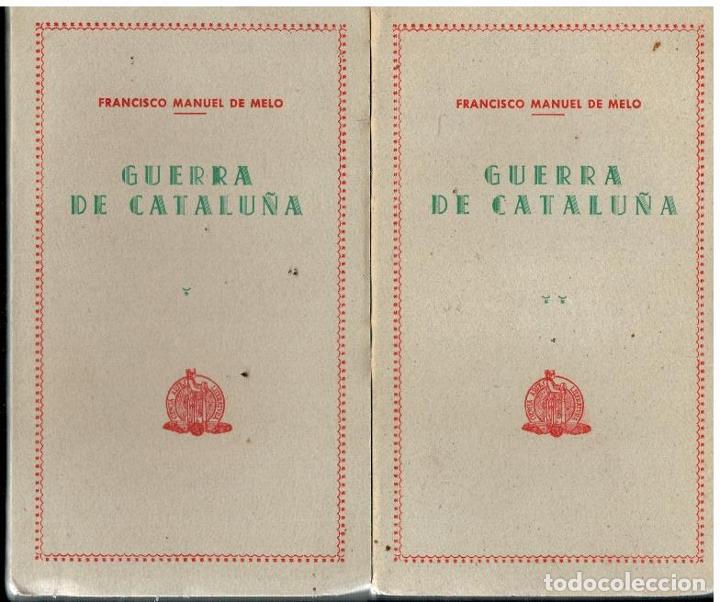 Libros: GUERRA DE CATALU&Ntilde;A. 2 vols. - Foto 1