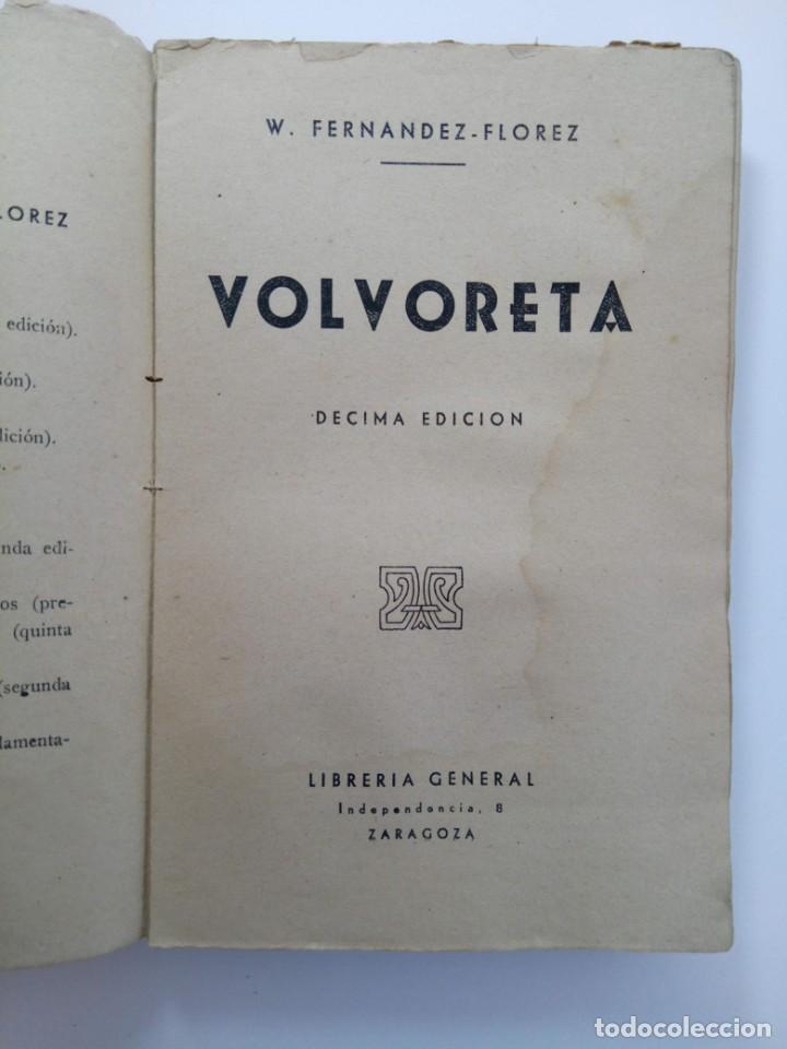 Libros: VOLVORETA - W. FERN&Aacute;NDEZ FLOREZ - LIBRERIA GENERAL - Foto 1