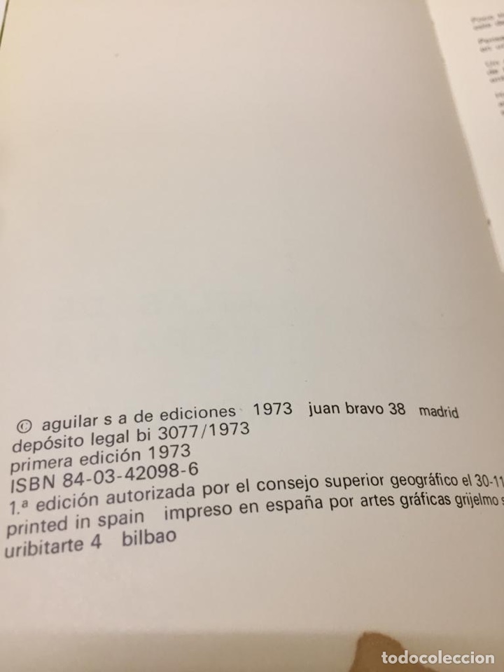Libros: 121 Atlas de Espa&ntilde;a Aguilar - Foto 2