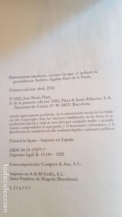 Libros: CORAZ&Oacute;N &Aacute;GATHA - JOSE MARIA PLAZA - Foto 2
