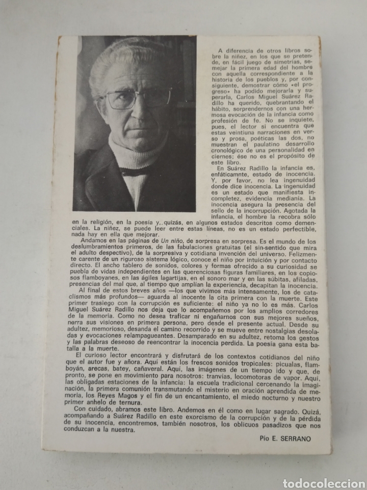Libros: UN NI&Ntilde;O/CARLOS MIGUEL SUAREZ RADILLO - Foto 2