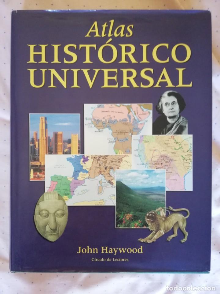 Libros: ATLAS HIST&Oacute;RICO UNIVERSAL C&Iacute;RCULO DE LECTORES - Foto 1