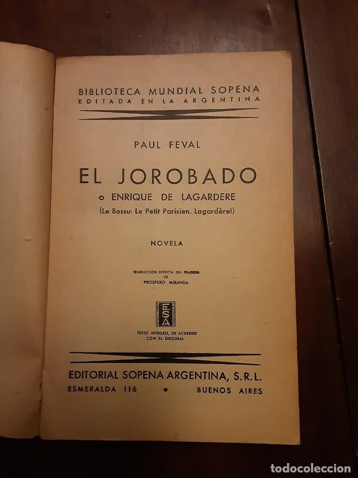 Libros: El jorobado o Enrique de Lagardere - Foto 3