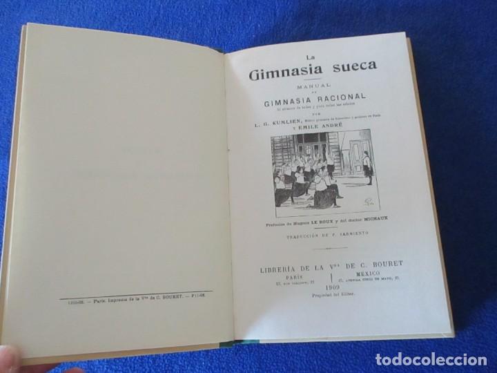 Libros: LA GIMNASIA SUECA G. Kumlien y E. Andr&eacute; Ediciones RBA 2007 - Foto 5