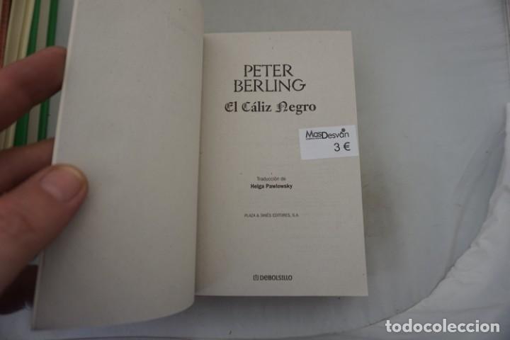 Libros: AR/1/ EL CALIZ NEGRO - PETER BERLING / DEBOLSILLO - Foto 3