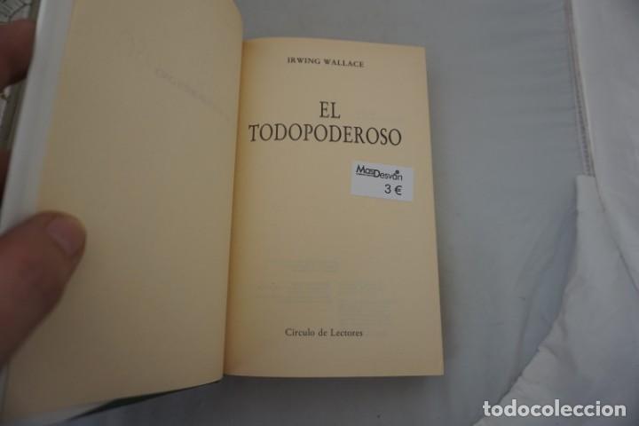 Libros: AR/1/ EL TODO PODEROSO - IRWING WALLACE / CIRCULO DE LECTORES - Foto 3