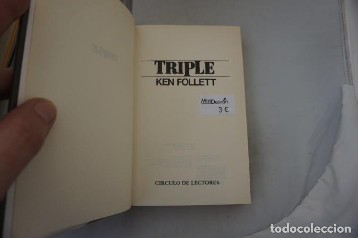 Libros: AR/1/ TRIPLE - KEN FOLLETT / CIRCULO DE LECTORES - Foto 3