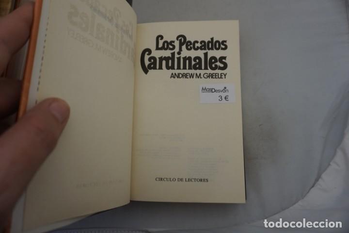 Libros: AR/2/ LOS PECADOS CARDINALES - ANDREW M. GREELEY - CIRCULO DE LECTORES - Foto 3