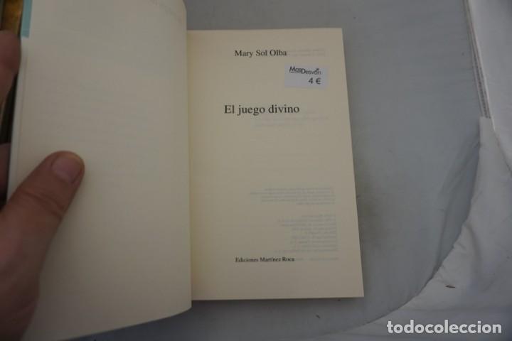 Libros: AR/2/ EL JUEGO DIVINO - MARY SOL OLBA / EDICIONES MARTINEZ ROCA - Foto 3