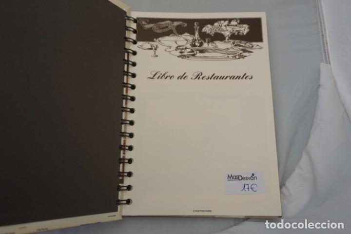 Libros: AR/2/ LIBRO DE RESTAURANTES - DOCTOR PAPER - Foto 2