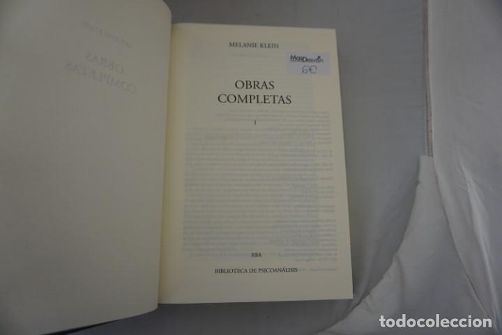 Libros: AR/2/ OBRAS COMPLETAS I - MELANIE KLEIN / RBA - Foto 3