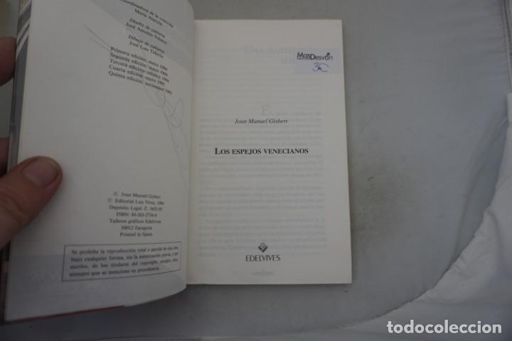 Libros: AR/2/ LOS ESPEJOS VENECIANOS - JOAN MANUEL GISBERT / EDELVIVES - Foto 3