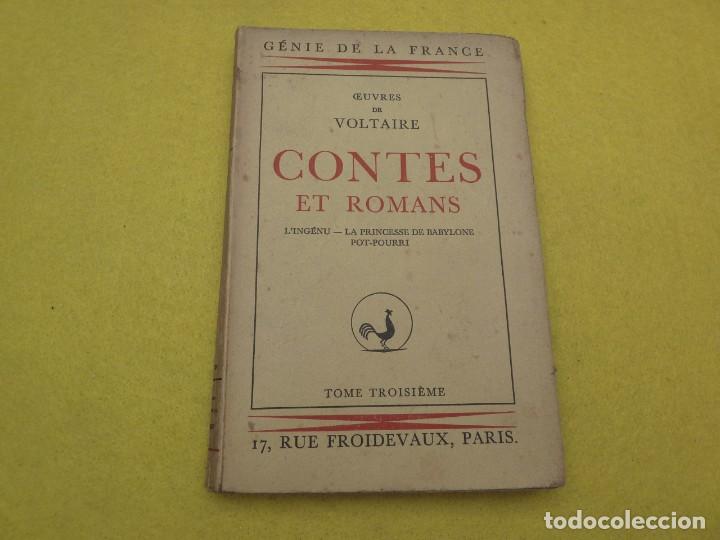 Libros: Book CONTES ET ROMANS - Lingenu - La Princesse De Babylone - Voltaire &ccedil; - Foto 1
