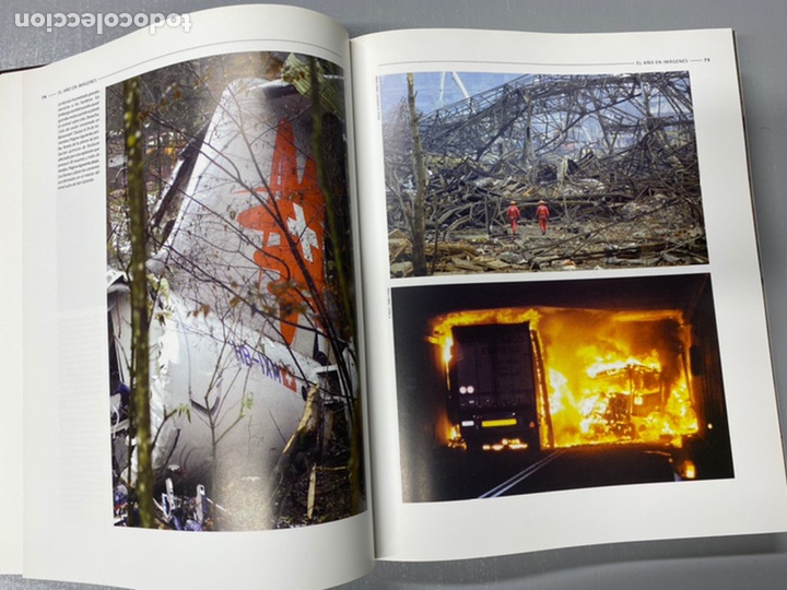 Libros: Libro. Anuario 2001. Los hechos. Torres gemelas. Incluye CD - Foto 5