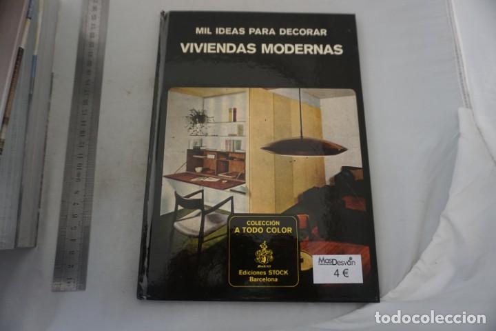 books: AR/3/ MIL IDEAS PARA DECORAR - VIVIENDAS MODERNAS / EDICIONES STOCK BARCELONA