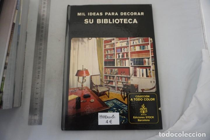 Libri di seconda mano: AR/3/ MIL IDEAS PARA DECORAR - SU BIBLIOTECA / EDICIONES STOCK BARCELONA