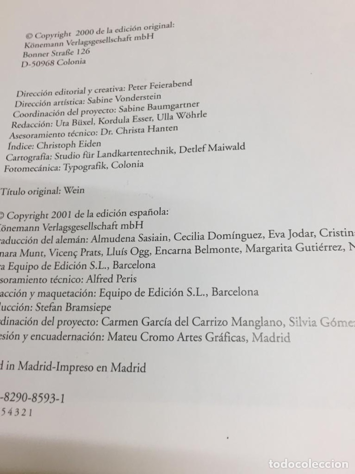 Libros: El Vino d Andr&eacute; Domin&eacute; editorial K&ouml;nemann 2003 - Foto 3