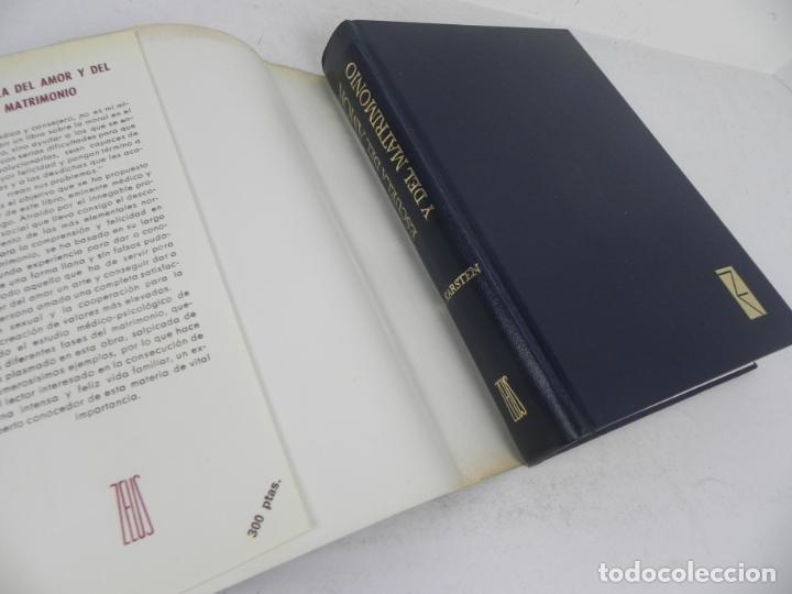 Libros: ESCUELA DEL AMOR Y DEL MATRIMONIO (DR. O. KARSTEN) EDIC. ZEUS-1966 - Foto 3