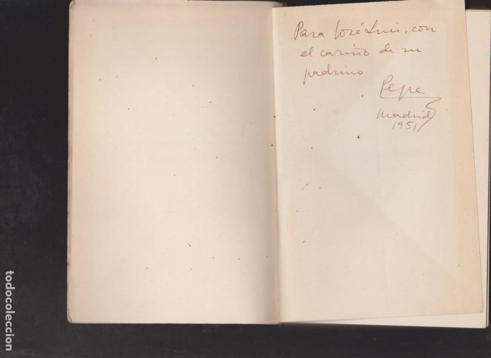 Libros: VEINTE Y CUARENTA. ESTOY PENSANDO EN TI. - LOPEZ RUBIO, Jos&eacute;. - Foto 2