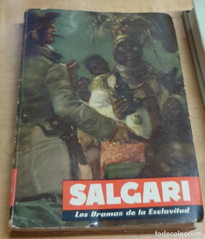Libros: Los dramas de la esclavitud - SALGARI, EMILIO - Foto 1