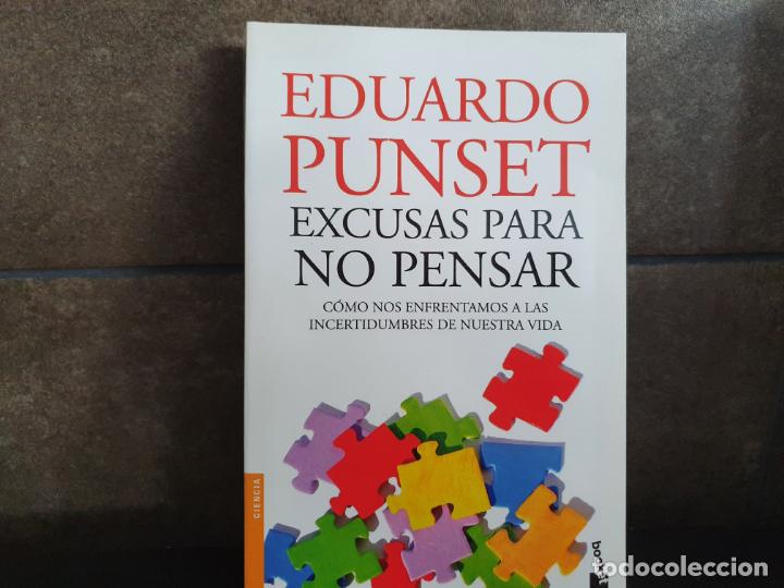 Libros: Excusas para no pensar ,Punset, Eduardo - Foto 1